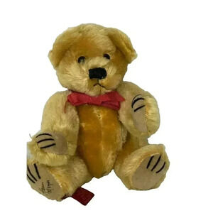 Mary Meyer Vintage Jointed Bear Mohair Collection 1995 with tag 10 inch